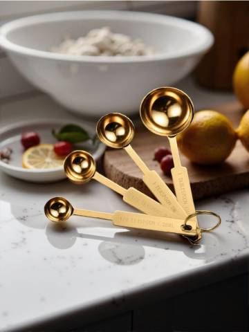 KITCHEN MEASURING TOOLS - золотий KITCHEN MEASURING TOOLS - золотий