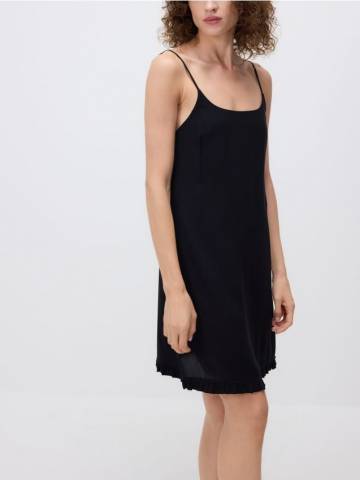 Reserved - Нічна сорочка з високим вмістом віскози - чорний - 006EY-99X