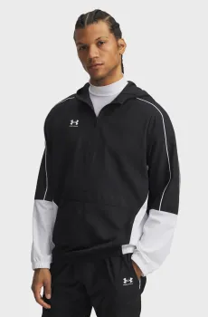 Мужской черный анорак UA M Challenger Warmup Jkt Черный XXL Under Armour 6004045-001