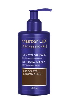 Уценка! Тонирующая маска для волос Master LUX Professional Hair Color Mask 7 Шоколадный, 200 мл