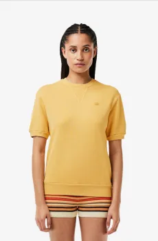 Женская желтая футболка Желтый 36 Lacoste TF7217IVX