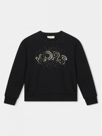 MICHAEL KORS KIDS Світшот R15216 Чорний Regular Fit MICHAEL KORS KIDS Світшот R15216 Чорний Regular Fit