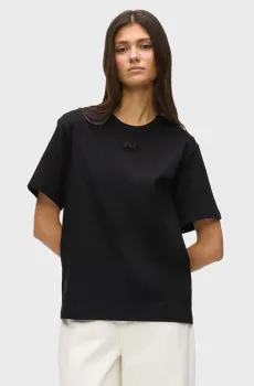 Женская черная футболка ESSENTIAL RELAXED Черный XS Karl Lagerfeld B2W17095