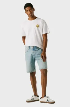 Мужские голубые джинсовые шорты LOOSE TOM VINTAGE Голубой 29 Pepe Jeans PM8000047