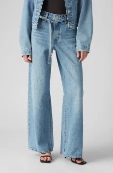 Женские голубые джинсы XL Straight Голубой 29-33 Levi’s® A8701;0004