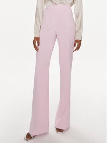 Pinko Штани з тканини Hulka 100054 7624 Рожевий Regular Fit Pinko Штани з тканини Hulka 100054 7624 Рожевий Regular Fit