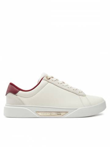 Tommy Hilfiger Снікерcи Chic Court Sneaker FW0FW08123 Écru Tommy Hilfiger Снікерcи Chic Court Sneaker FW0FW08123 Écru
