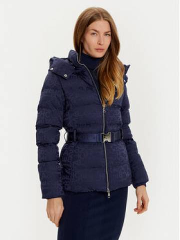 Elisabetta Franchi Пуховик PI-70D-46E2-V300 Cиній Regular Fit Elisabetta Franchi Пуховик PI-70D-46E2-V300 Cиній Regular Fit