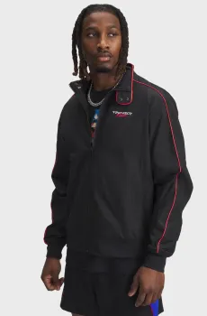 Мужская черная ветровка Pjt Rck Warmup Jkt Черный M Under Armour 1389931-001