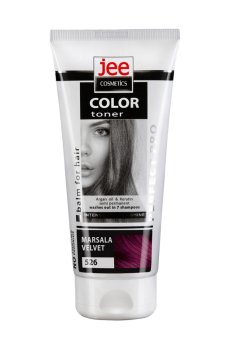 Тонирующий бальзам для волос Jee Cosmetics Color Toner Balm 526 Marsala Velvet, 150 мл