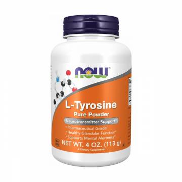 L-Тирозин NOW foods L-Tyrosine в порошке, 113 г L-Тирозин NOW foods L-Tyrosine в порошке, 113 г