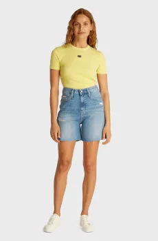 Женские голубые джинсовые шорты BERMUDA Голубой 28 Calvin Klein Jeans J20J225513