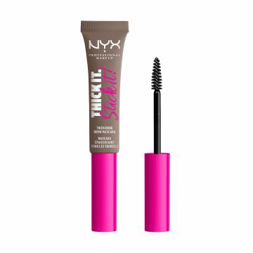 Тушь для бровей, придающая густоту NYX Professional Makeup Thick It Stick It Thinckening Brow Mascara 01 Taupe, 7 мл Тушь для бровей, придающая густоту NYX Professional Makeup Thick It Stick It Thinckening Brow Mascara 01 Taupe, 7 мл