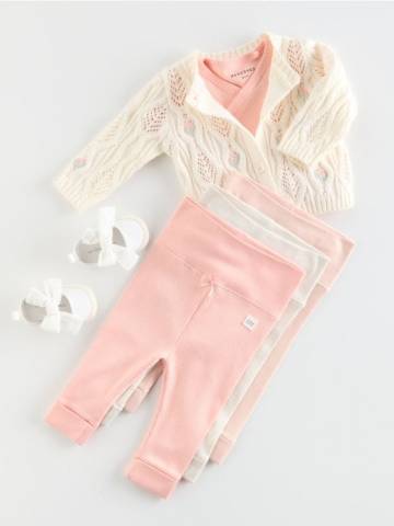Reserved - BABIES` TROUSERS MULTI - персиковий - 969CY-24X Reserved - BABIES` TROUSERS MULTI - персиковий - 969CY-24X