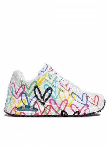 Skechers Снікерcи Uno Spread The Love 55507/WMLT Білий Skechers Снікерcи Uno Spread The Love 55507/WMLT Білий