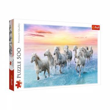 Пазлы Trefl Galloping White Horses, 39.6*26.6*44 см, от 10 лет, 500 элементов (37289) Пазлы Trefl Galloping White Horses, 39.6*26.6*44 см, от 10 лет, 500 элементов (37289)