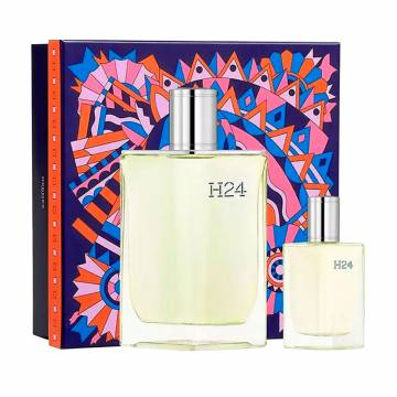Уценка! Парфюмированный набор мужской Hermes H24 Set (туалетная вода, 100 мл + туалетная вода, 12.5 мл) Уценка! Парфюмированный набор мужской Hermes H24 Set (туалетная вода, 100 мл + туалетная вода, 12.5 мл)