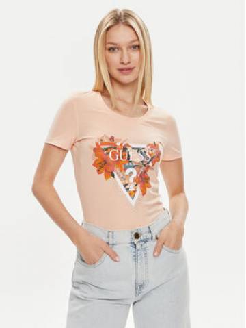 Guess Футболка Ss Cn Tropical Train W4GI62 J1314 Оранжевий Slim Fit Guess Футболка Ss Cn Tropical Train W4GI62 J1314 Оранжевий Slim Fit