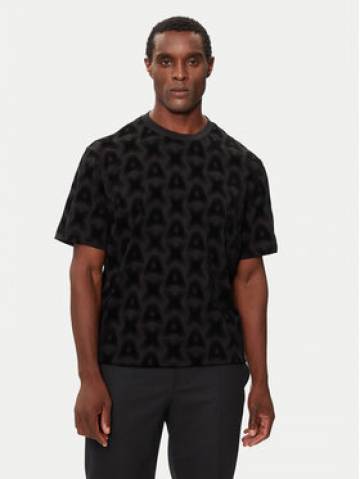 Armani Exchange Футболка XM000061 AF10356 FC009 Чорний Regular Fit Armani Exchange Футболка XM000061 AF10356 FC009 Чорний Regular Fit