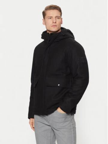 Stone Island Демісезонна куртка 8115454F4 Чорний Regular Fit Stone Island Демісезонна куртка 8115454F4 Чорний Regular Fit
