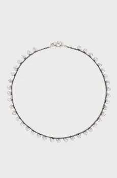 Женское серебристое ожерелье Серебряный ONESIZE Bimba Y Lola 261BAE115.10040
