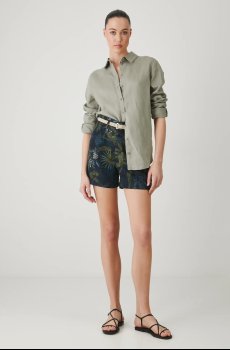 Шорты с примесью льна Medicine