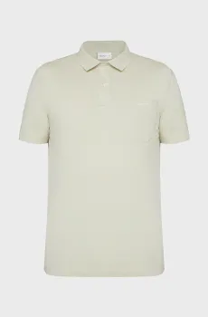 Мужское бежевое поло SLUB TEXTURE Бежевый XL Gant 2005141