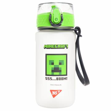 Пляшка для води Yes Minecraft boom Soft touch 500 мл (708320) Пляшка для води Yes Minecraft boom Soft touch 500 мл (708320)