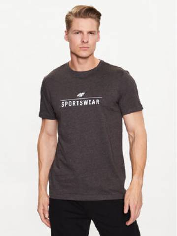 4F Футболка 4FSS23TTSHM539 Сірий Regular Fit 4F Футболка 4FSS23TTSHM539 Сірий Regular Fit