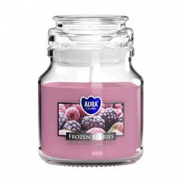 Ароматическая свеча в банке Bispol Scented Candle Aura Frozen Berries, 120 г (snd71-314)