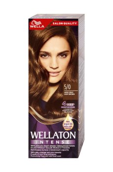 Интенсивная крем-краска для волос WELLA Wellaton Intense Color Cream 5/0 Темный дуб, 110 мл
