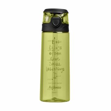Бутылка для воды Ardesto Big Things пластиковая, зеленая, 700 мл (AR2206PG) Бутылка для воды Ardesto Big Things пластиковая, зеленая, 700 мл (AR2206PG)