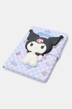 Блокнот із 3D обкладинкою Kuromi - фіолетовий