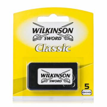 Лезвия для бритья Wilkinson Sword Classic мужские, 5 шт Лезвия для бритья Wilkinson Sword Classic мужские, 5 шт
