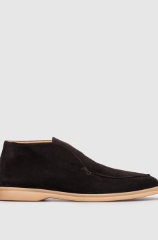 Коричневые замшевые дезерты FUSCO