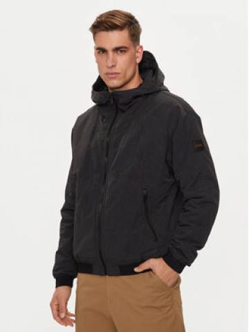 Boss Демісезонна куртка Oseam 50518720 Чорний Regular Fit Boss Демісезонна куртка Oseam 50518720 Чорний Regular Fit