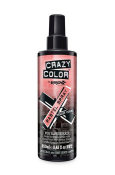 Цветной спрей для светлых волос Crazy Color Pastel Spray, Peachy Coral, 250 мл