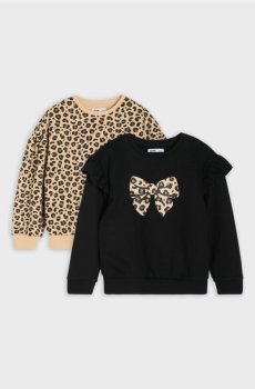 Кофта з круглим вирізом 2 pack - різнобарвний