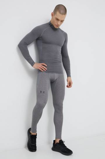 Лонгслив Under Armour 1369606 мужской цвет серый гладкий Лонгслив Under Armour 1369606 мужской цвет серый гладкий