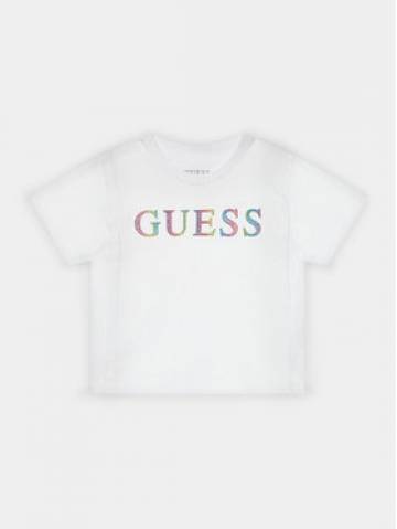 Guess Футболка J4RI33 K8VA3 Білий Boxy Fit Guess Футболка J4RI33 K8VA3 Білий Boxy Fit