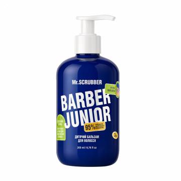 Детский бальзам для волос Mr.Scrubber Barber Junior Natural Hair Balm, 200 мл Детский бальзам для волос Mr.Scrubber Barber Junior Natural Hair Balm, 200 мл