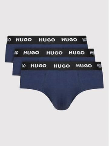 Hugo Набір з 3 пар сліпів Hipbrief 50469763 Cиній Hugo Набір з 3 пар сліпів Hipbrief 50469763 Cиній
