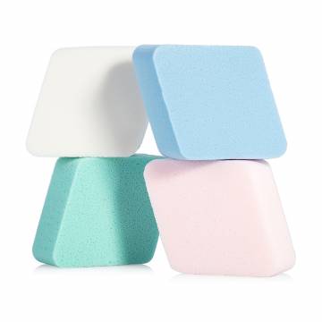 Спонж косметический Zauber большой, 4 шт (S-105)