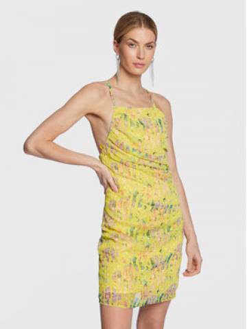 Silvian Heach Літня сукня GPP23409VE Жовтий Regular Fit Silvian Heach Літня сукня GPP23409VE Жовтий Regular Fit