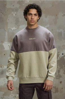 Кофта з круглим вирізом - блідо-зелений