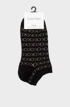 Женские черные носки (2 пары) Черный ONESIZE Calvin Klein 701218779