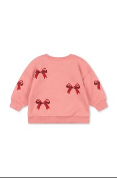 Детская кофта Konges Sløjd LOU BOW SWEAT SHIRT OCS