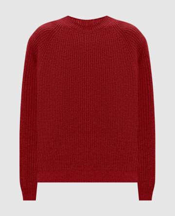 Бордовый свитер LYLLA из кашемира и шерсти