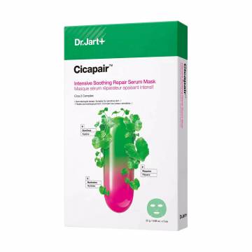 Тканевая маска для лица Dr. Jart+ Cicapair Intensive Soothing Repair Serum Mask, 5*25 г Тканевая маска для лица Dr. Jart+ Cicapair Intensive Soothing Repair Serum Mask, 5*25 г
