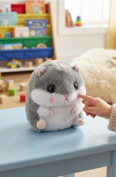 Плюшовий хом’як - різнобарвний